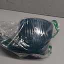 RooTrimmer 7.5/6.5/5.5/4.9/4.2/3.5 Inch Plant Pots with Saucers & Drain Holes - Indoor/Outdoor Flower Pots for Succulents, Herbs, Cactus - Modern Lightweight Durable Planter Set, Dark Green