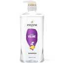 Pantene Shampoo, Sheer Volume - 72-Hour Fullness, Lightweight Nourishment with Pro-Vitamin B5 + Antioxidants, Fine, Thin, Color-Treated Hair, Paraben Free, Remove Build Up for Body & Shine, 27.7 Fl Oz