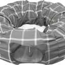 Kitty City Large Cat Tunnel Bed, Cat Bed, Pop Up Bed, Cat Toys, Gray