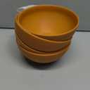 greenandlife 24oz/4PCS Wheat Straw Cereal Bowls, Lightweight Unbreakable Noodle Fruit Soup Rice Bowls Dishwasher Microwave Safe Bowl Sets, Non-toxin, BPA Free, Earth Tone