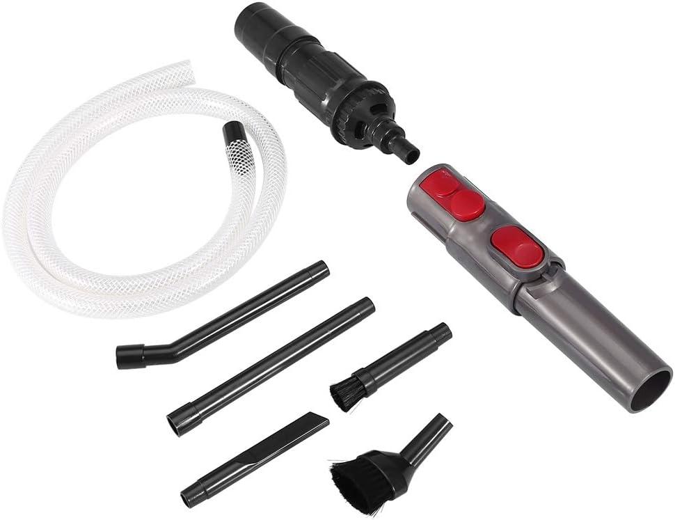 Fdit Mini Micro Vacuum Cleaners Adapter Tool Universal Dusty Brush Vacuum Attachment Car Vehicle Cleaning Kit for 28mm or 35mm (Needs Adapter) Vacuum Cleaner (9 pcs/Set)