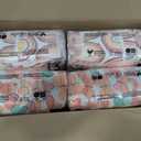 The Honest Company Comfort Dry Disposable Daytime Diapers, Hypoallergenic, Fragrance-Free, Sensitive Skin, Wingin' It + Catching Rainbows, Super Club Box Size 5 (27+ lbs), 84 Count