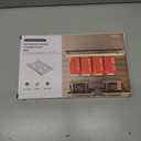 Soda Can Organizer and Dispenser for Refrigerator/Pantry, Hanging Fridge Can Organizer  Adjustable Under-Shelf Soda Dispenser for Refrigerator, Holds 8 Cans, Space-Saving BPA-Free, Easy Installation