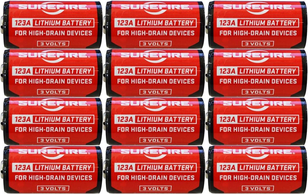 SureFire SF12-BB Boxed Batteries, (12 Pack)