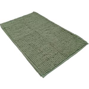 Bath Mat Plain Super Soft Deep Pile Heavy Weight Micro Bobble Bathmat Bathroom Shower Mat, 24 x 45", Sage Green