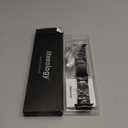 iiteeology Lightweight Stainless Steel Band Designed for Apple Watch Ultra 3 & Ultra 2, Series 1-11, 46mm, 45mm, 44mm, 42mm, Replacement iWatch Bands for Men & Women,Black