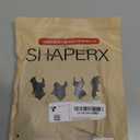 SHAPERX Women's Shapewear Bodysuit Tummy Control Body Shaper Seamless Sculpting Snatched Waist Body Suit (2-black (Mid Thigh)), Size: Small-Medium