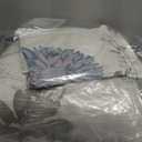 SLEEPBELLA Comforter Twin Size, 600 Thread Count Cotton Brown Branches and Blue Flowers Off-White Comforter Sets, Down Alternative Bedding Set 2Pcs(Twin, Off-White Botanical)