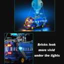 LED Light Kit for Lego Battle Bus Fortnite 77073 Set, Compatible with Lego 77073 Building Blocks Model(Not Include Blocks Set)