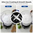 Blender, 700W Countertop Blenders for Kitchen, 50oz BPA-Free Jar, 3-Speed Blender for Smoothies, Shakes, Ice Crushing & Frozen Fruit