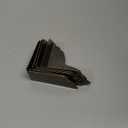 Mcredy 16 Pcs Corner Guards Retro Bronze Furniture Corner Protectors Covers Metal Furniture Edge Protector with Nails for Desk Cabinet Shelf Coffee Table, 2.8"x2.8"x1.2"(LxWxH), Side Length 2.8"