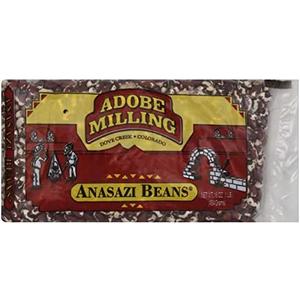 Adobe Milling Anasazi Dried Beans, 16 Ounces (Pack Of 24)