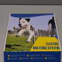 PcEoTllar Electric Fence for Dogs, Electric Dog Fence System, 2 Water Resistant Collar Receiver, with 656Ft Underground/Aboveground Boundary Wire, for Small Medium Large Dogs