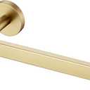 Hand Towel Rings Bathroom Towel Holder Modern Small Bath Towel Bars Stainless Steel Wall Mounted Brushed Gold AN3001GD