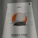 MOFT Invisible Laptop Stand for Desk, Stick-Free Tablet and Computer Stand with Dual-Angle, Foldable&Portable Laptop Riser Holder, Fits 13"+ Tablets & 15"+ Laptops, Space Gray (Non-Adhesive Version)