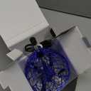 Hand Controlled Flying Orb Ball for Kids, Indoor & Outdoor Hover Toy, Toss & Catch Flying Ball with Protective Cage, Rechargeable Family Play Toy (Blue (USB Charge))