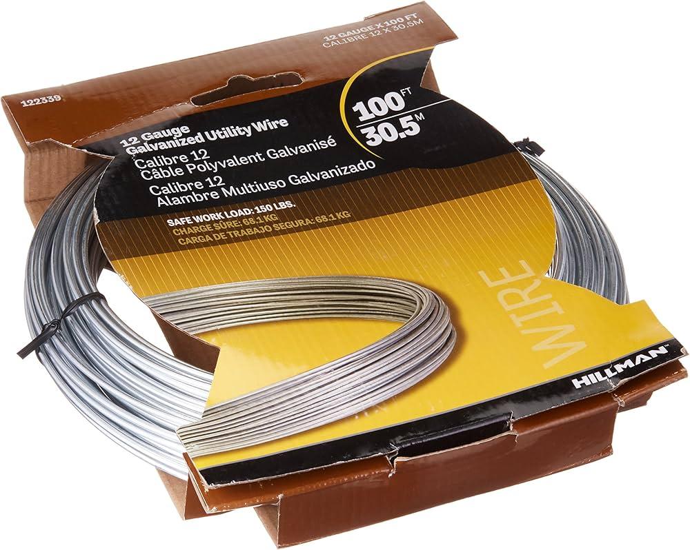 DI HG GAL SOLID WIRE 9GA 50FT COIL, 2 Pcs