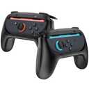 ProCase 2 Pack Joy-Con Grips for Nintendo Switch 2 2025 Released, Wear-Resistant Comfort Controller Hand Grip Handles Holder for Joycon -Blueorange