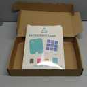 36 Pcs Sticky Refill Glue Cards, Compatible with Safer Home SH502, Dynatrap DT3005W-DS3, DT23005-06, Targets Moth, Fly, Mosquito, Gnat and More, Safe and Super Sticky (Aqua Blue)