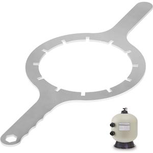 154527 8-1/2'' Sand Filter Metal Wrench Fit for Triton II Sand Filters
Fit for Triton II TR100, TR140, TR100HD, TR100C, TR140C, TR100C-3, TR140C-3, for Waterfall Pump AF-180, Replace for #151608