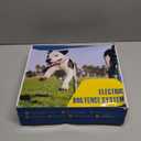 PcEoTllar Electric Fence for Dogs, Electric Dog Fence System, 1 Water Resistant Collar Receiver, with 656Ft Underground/Aboveground Boundary Wire, for Small Medium Large Dogs