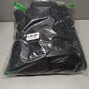 GRACE KARIN 2024 Women's Fashion Trench Coat Notch Lapel Double Breasted Thick A Line Pea Coats Jacket with Pockets Black XL