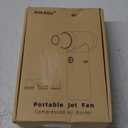 3-Gear Electric Portable Air Duster - 180000RPM Jet Dryer Blower, No Canned Air, Jet Fan for Car Dry, Computer Cleaning