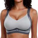 FHTECO Smoothing Bra Anti Sagging Wireless Push Up Bras for Women No Underwire Full Coverage Bra Comfy Bras for Women (US, Alpha, X-Large, Regular, Regular, Blue)