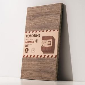 ROKR 6Pcs 3mm Walnut Plywood, 1/8 Plywood Crafting Wood Sheets for Laser Cutting & Engraving, Thin Walnut Boards for Wood Project, 12"x20