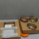 Pyrex Cup Clear Glass Bowl with Plastic Lid, Made in USA