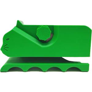 4 x Wlizyzfhy Cardboard Cutter for Cat Scratchers,3D Printed Kitten Shaped Cardboard Handheld Cutter Tool, for Cat Lovers-Green