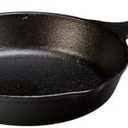 Lodge 6-1/2 Inch Cast Iron Pre-Seasoned Skillet – Signature Teardrop Handle - Use in the Oven, on the Stove, on the Grill, or Over a Campfire, Black 4 Pcs