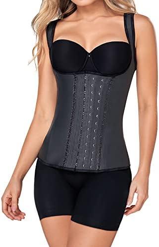 Ann Chery Corset Waist Trainer for Women’s Weight Loss - Colombian Waist Cincher With Straps - 3 Hook Vest Body Shaper size 48