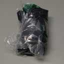 JuicyRose Women Plus Size 2 Piece Lingerie Sexy Floral Lace Scallop Trim Bralette and High Waist Panty Set (4X-Large, Black)