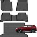 for Hyundai Tucson Floor Mats 2021 2020 2019 2018 2017 2016,Car Mats for Hyundai Tucson All Weather Floor Mats Cargo Floor Liner Accessories 2016-2021