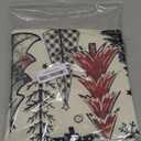 ONFAON Christmas Decorations - Merry Christmas Trees Red Throw Pillow Covers 18x18 Set of 3,Winter Holiday Decor Throw Cushion Case for Home Couch