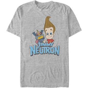 Nickelodeon Men's Big & Tall Jimmy N (4X-Large Big, Athletic Heather)