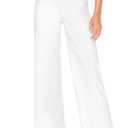Hybrid & Company Womens Ultra Comfort Ponte Fabric Pull on Casual Wide Leg Pants (XX-Large, White)