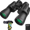 20x50 Binoculars for Adults, HD High Powered Professional Binoculars for Bird Watching Travel Stargazing Concerts Outdoor Sports-BAK4 Prism FMC Lens,Waterproof (Black)