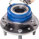 Front Wheel Hub and Bearing Assembly Left or Right Compatible Chevrolet Classic Malibu Alero Oldsmobile Cutlass (excluding Supreme Models) Pontiac Grand Am AUQDD 513137 [ 5 Lug W/ABS ]