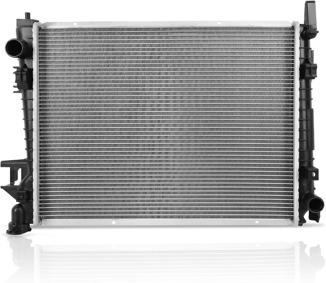 Engine Coolant Radiator, Fit for Dodge Ram 1500 2004-2008 3.7L 4.7L, 2003 V8 5.7L, 2002 5.9L, Ram 2500 2004-2008 4.7L, 2003 5.7L, Ram 3500 2003 5.7L, Automatic Transmission, OE CU2480, 2480