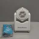 Bubble Machine for Kids Toddlers, Portable 90 Bubble Maker with Bubble Solution, Automatic Battery Operated Bubble Toys 20000+ Bubbles/Mins, Perfect for Halloween Parties/Birthday/Wedding/Christmas (White)