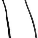 Upgraded Whole Parts Refrigerator French Door Gasket (Black) Part # W11368721 - Compatible with Some Amana, Jenn Air, Kenmore, Kitchen Aid, Maytag and Whirlpool Refrigerators, W11368721 (S)