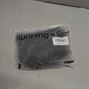 RUNNING GIRL Sports Bra for Women, Molded Cup High Impact Sports Bras for Women with Sewn in Pads (Black, XXL)
