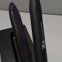 Bio Ionic 10X Styling Iron, Hair Straightener with 1" Sonic Vibrating Plates, Flat Iron with Ion Generating Mineral Complex, Versatile Styler for Wavy & Straight Hairstyles (Black)