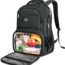 MATEIN 17 Inch Laptop Backpack, TSA Large Travel Backpack with Lunch Box, Anti-Theft Work Business Carry On with USB Port, Water Resistant Sturdy College Computer Backpack for Men Women (Charcoal Grey)