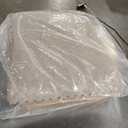 Merax 9-Piece 84" Extendable Dining Table Set with 24" Removable Leaf,8 Upholstered Dining Chairs,Natural