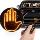 LED Trunk Hand Gesture Light for Car, Trunk Gesture Light with 4 Emojis & 4 Gestures LED Car Sign, 11 Modes Options Hand Led Sign for Rav4 Accessories Trunk Cargo Area & Ceiling Lighting