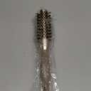 Round Brush with Boar Bristles, 1 inch Barrel, Nano Thermal Ceramic Ionic Tech for Straightening and Blow Drying, Gold