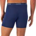 Hanes Men's Underwear Boxer Brief Pack, Performance Stretch Underwear, Moisture-wicking Boxer Briefs for Men, 6-pack (L, Black)